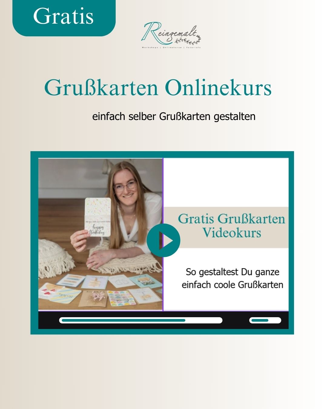 Gratis Grußkarten Onlinekurs
