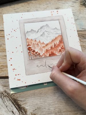 Sandra – Reingemalt – Aquarell malen lernen, einfache Letterings und DIY Grußkarten – herbstliches Aquarellmotiv – Schritt für Schritt erklärt2 Sandra - Reingemalt - Aquarell malen lernen, einfache Letterings und DIY Grußkarten - herbstliches Aquarellmotiv - Schritt für Schritt erklärt2