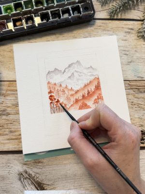 Sandra – Reingemalt – Aquarell malen lernen, einfache Letterings und DIY Grußkarten – herbstliches Aquarellmotiv – Schritt für Schritt erklärt6 Sandra - Reingemalt - Aquarell malen lernen, einfache Letterings und DIY Grußkarten - herbstliches Aquarellmotiv - Schritt für Schritt erklärt6