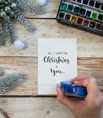Sandra – Reingemalt – Aquarellmalen lernen, Handlettering und DIY Grußkarten – Weihnachtskarte gestalten9 Sandra - Reingemalt - Aquarellmalen lernen, Handlettering und DIY Grußkarten - Weihnachtskarte gestalten9