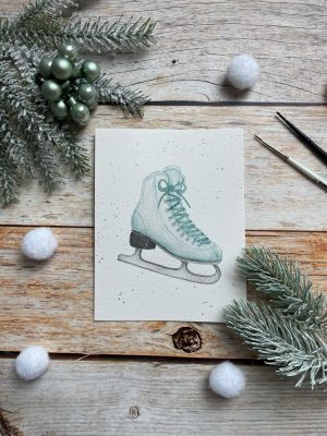Sandra - Reingemalt - Aquarellmalen lernen, Handlettering und DIY Grußkarten - Winter Bucket List (3)